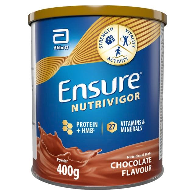 Ensure NutriVigor Chocolate Flavour Nutritional Protein Shake 400g - gallery image 1