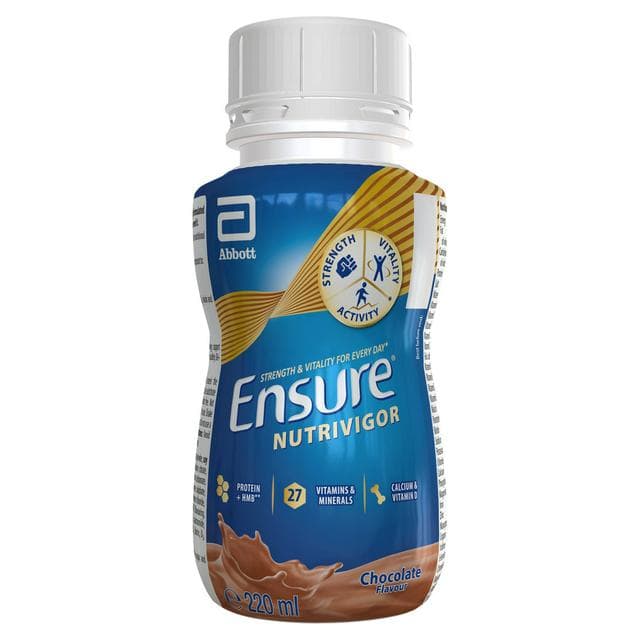 Ensure Nutrivigor Chocolate Flavour Nutritional Ready to Drink Protein Shake 220ml - gallery image 1