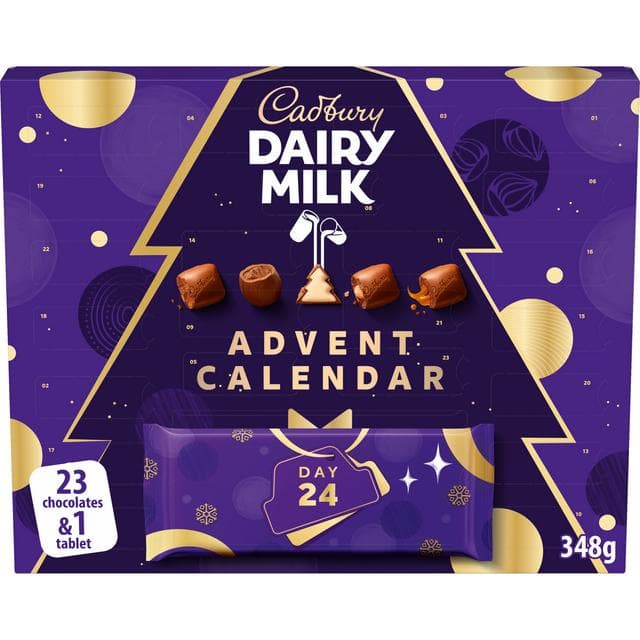 Cadbury Dairy Milk 340g Chocolate Extra Special Day 24 Advent Calendar - gallery image 4