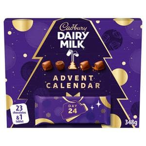 Cadbury Dairy Milk 340g Chocolate Extra Special Day 24 Advent Calendar