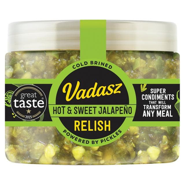 Vadasz Hot & Sweet Jalapeno Relish 400g - gallery image 1