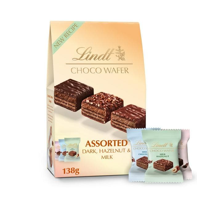 Lindt Choco Wafer Assorted Chocolate Sharing Box 138g - gallery image 1