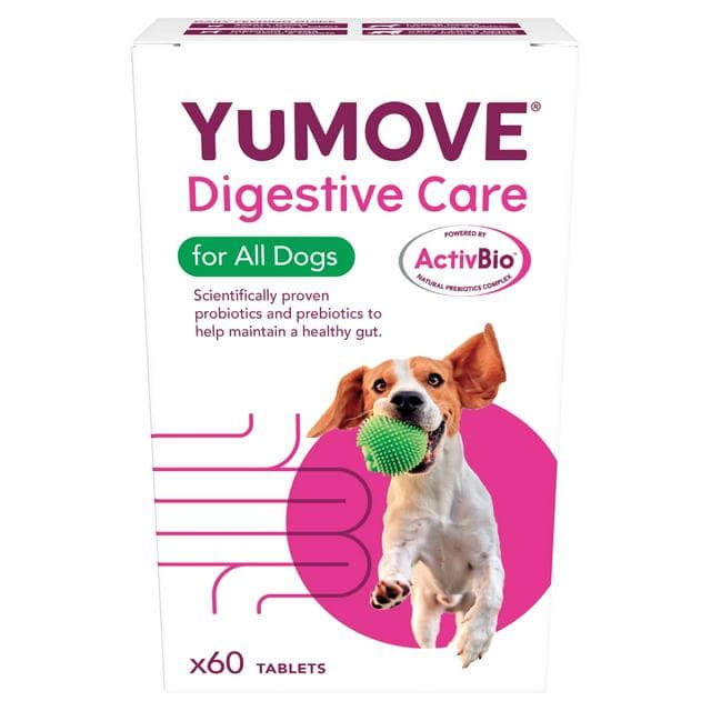 Yumove Digestive Care For All Dogs Tablets x60 49g - gallery image 1