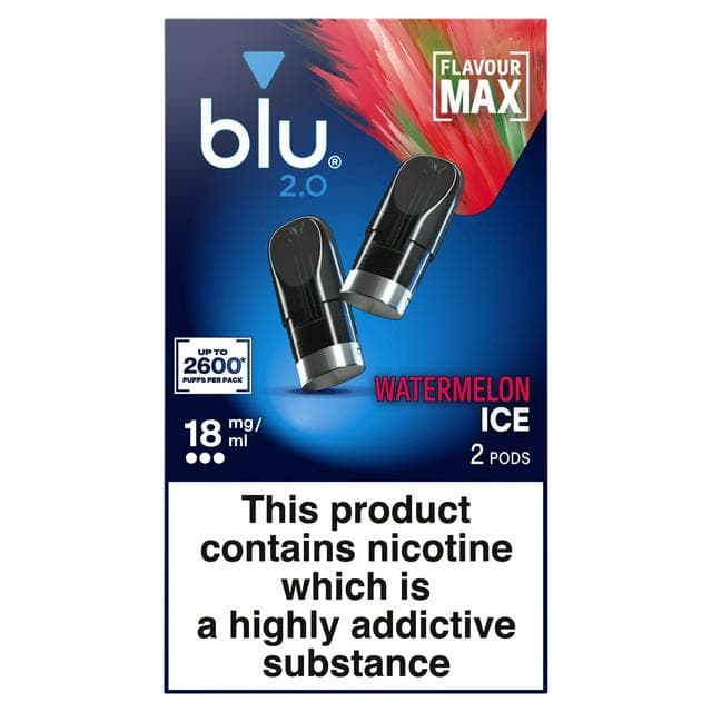 blu 2.0 Pods Watermelon Ice 18mg/ml - gallery image 1