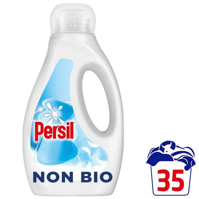 Persil Non Bio 35 Washes Laundry Washing Liquid Detergent 945ml - gallery image 1