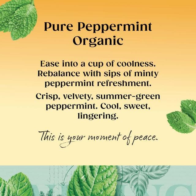 Twinings Organic Pure Peppermint Tea Bags 40g x20 - gallery image 2