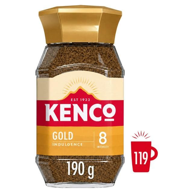 Kenco Gold Indulgence Instant Coffee 190g - gallery image 1