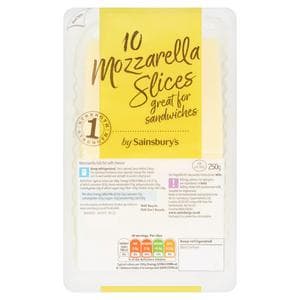 Sainsbury's Mozzarella Slices 250g