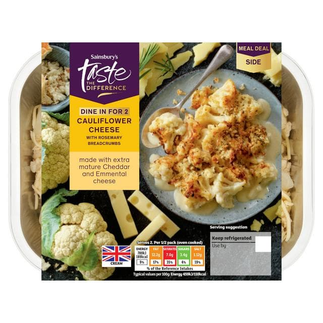 Sainsbury's Cauliflower Cheese, Taste the Difference 400g - gallery image 1