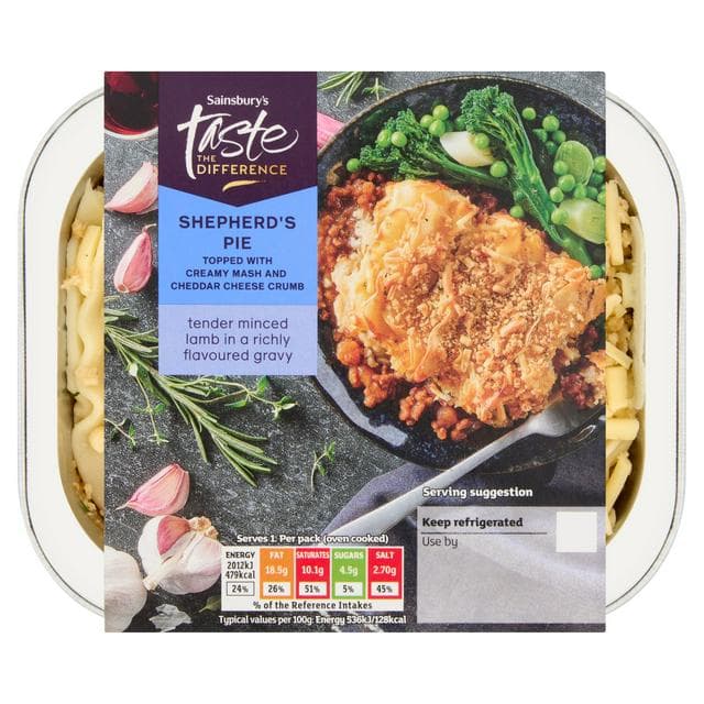 Sainsbury's Shepherd's Pie, Taste the Difference 400g (Serves 1) - gallery image 1
