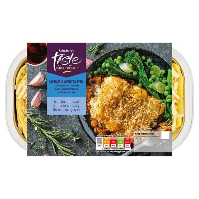 Sainsbury's Shepherd's Pie, Taste the Difference 800g (Serves 2) - gallery image 1
