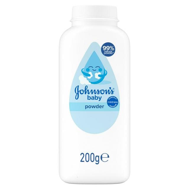 Johnson's Baby Sensitive Skin Natural Cornstarch Powder 200g - gallery image 1