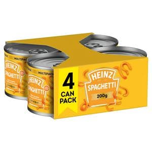 Heinz Spaghetti Great Value Pack 4 x 200g