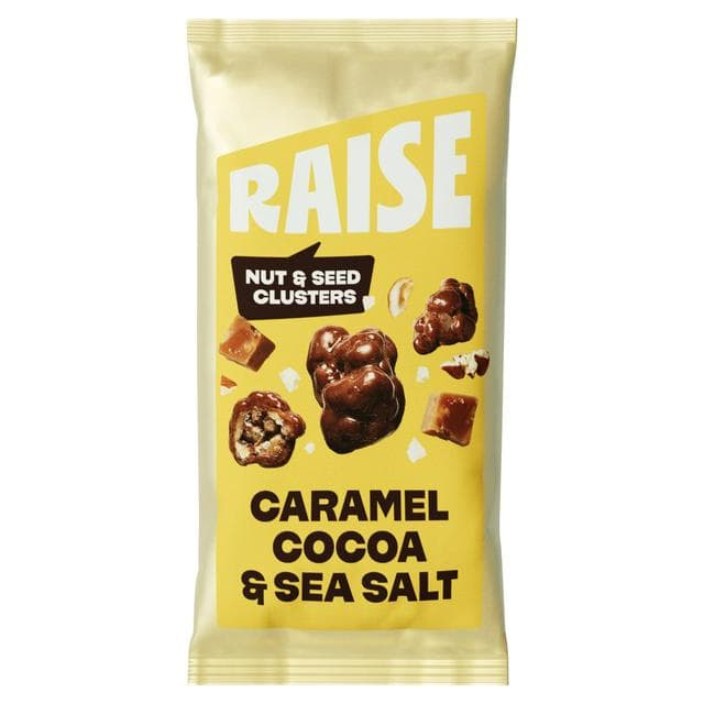 Raise Clusters of Nuts & Seeds Caramel Sea Salt 35g - gallery image 1
