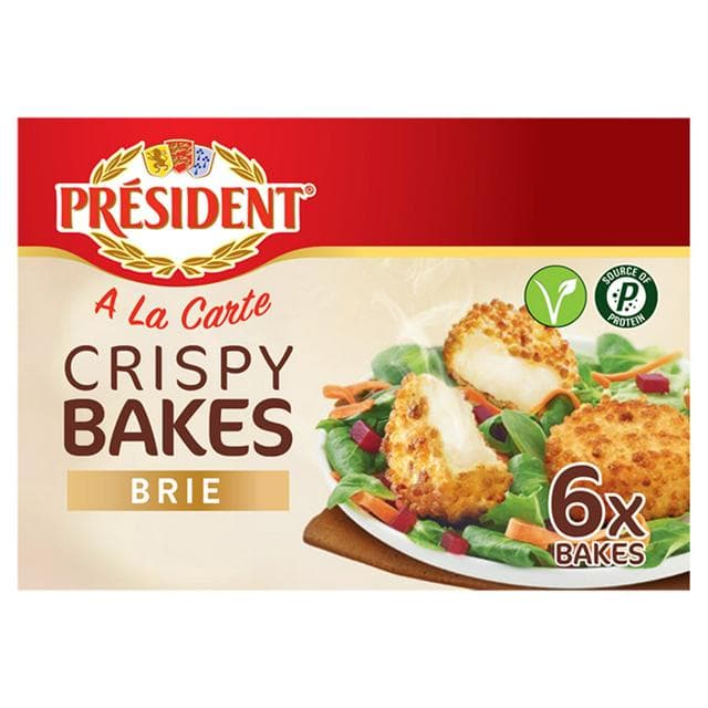 Président Crispy Bakes with Brie Cheese 150g - gallery image 1