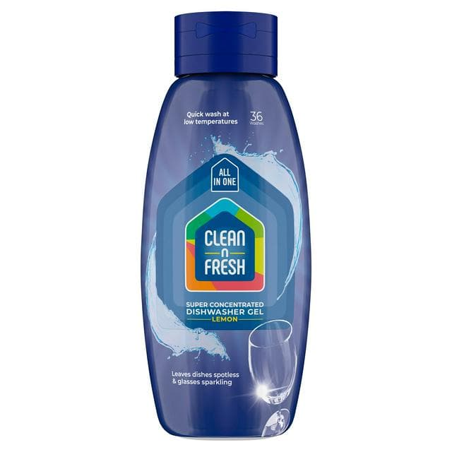 Clean n Fresh Lemon Super Concentrated Dishwasher Gel 720ml - gallery image 1