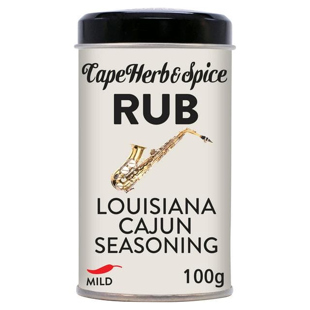 Cape Herb & Spice Rub Louisiana Cajun Seasoning 100g - gallery image 1