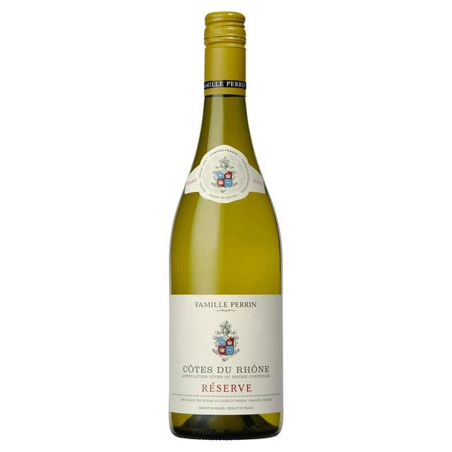 Famille Perrin Cotes Du Rhone Reserve White Wine 75cl - gallery image 1