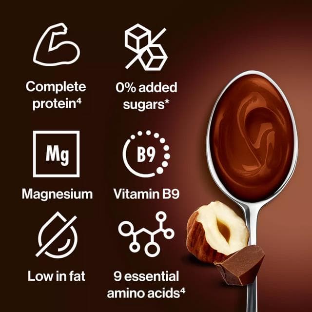 GetPro 18g Chocolate & Hazelnut High Protein Pudding 180g - gallery image 2