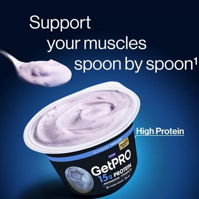 GetPro 15g Blueberry Protein Yoghurt 160g - gallery image 4