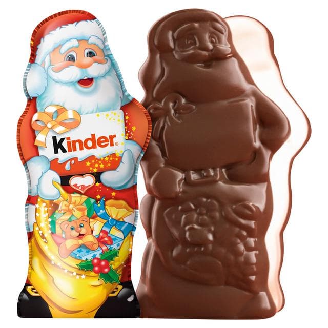 Kinder 110g Milk Chocolate Christmas Santa Gift - gallery image 2