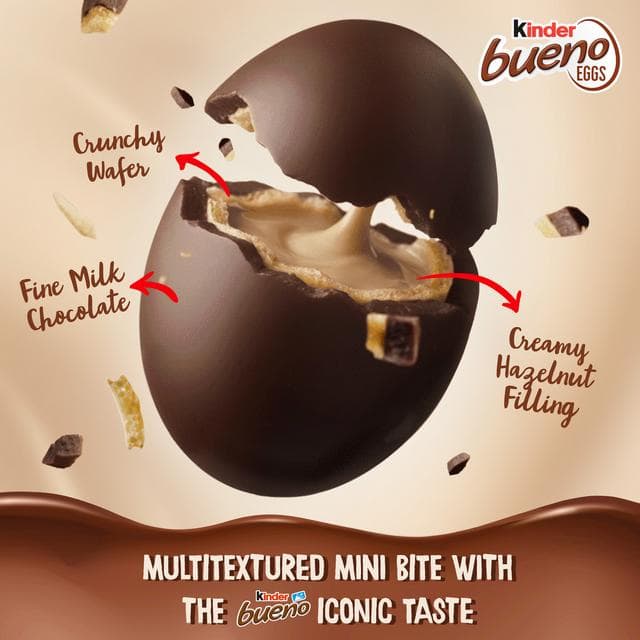 Kinder Bueno 80g Chocolate Eggs - gallery image 3