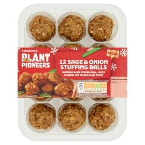 Plant Pioneers Sage & Onion Stuffing Balls x12 300g