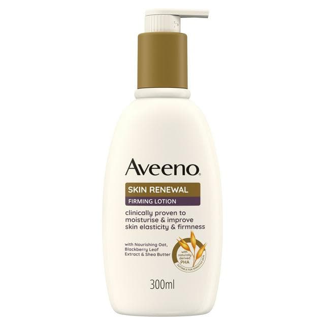 Aveeno Skin Renewal Firming Lotion Fragrance Free Moisturiser 300ml - gallery image 1