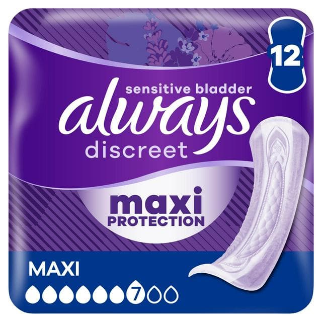 Always Discreet Women Ultimate Day Incontinence Pads x12 - gallery image 1