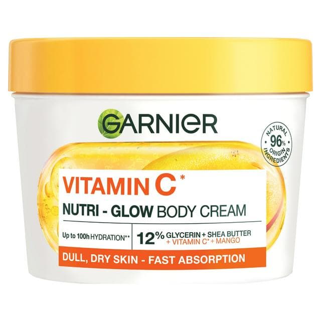 Garnier Body Superfood Nutri Glow Body Cream Vitamin C & Mango 380ml - gallery image 1