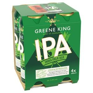 Greene King IPA India Pale Ale Cans 4 x 500ml