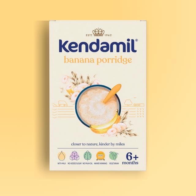 Kendamil Banana Porridge 4-6+ Months 150g - gallery image 2