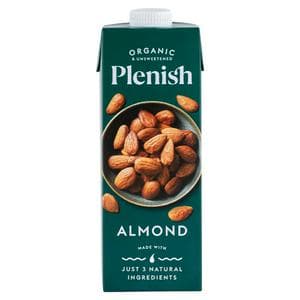 Plenish 1L Long Life Dairy Free Organic Almond Milk