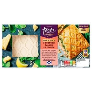 Sainsbury's Scottish Salmon En Croute, Taste the Difference x2 380g