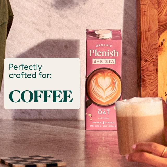 Plenish 1L Long Life Dairy Free Organic Oat Barista Drink - gallery image 4