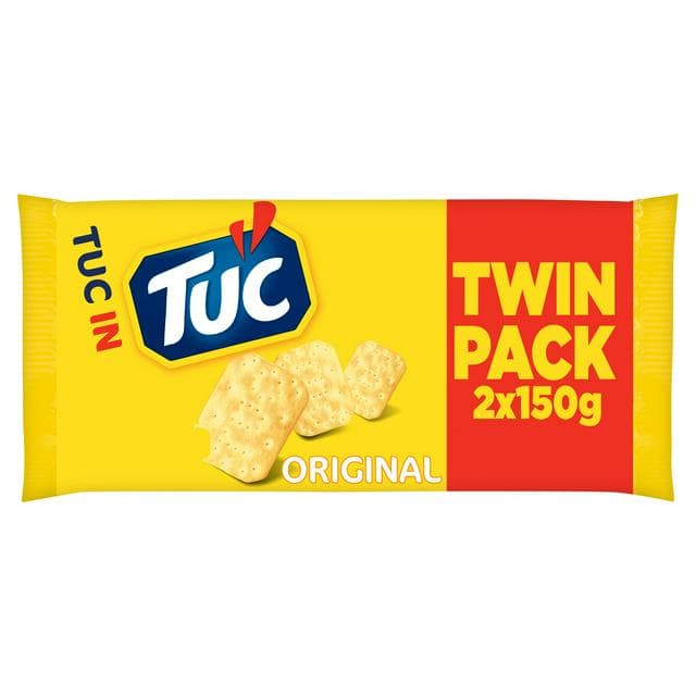 Jacob's TUC Original Crackers Twin Pack 2x150g - gallery image 1