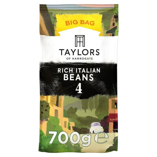 Taylors of Harrogate Rich Italian Beans Roast Coffee 700g - gallery image 1