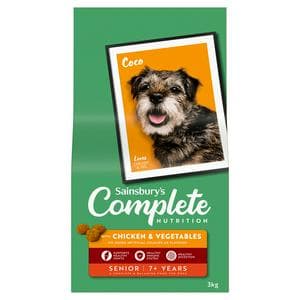Sainsbury's Senior Complete Nutrition with Chicken & Rice 3kg