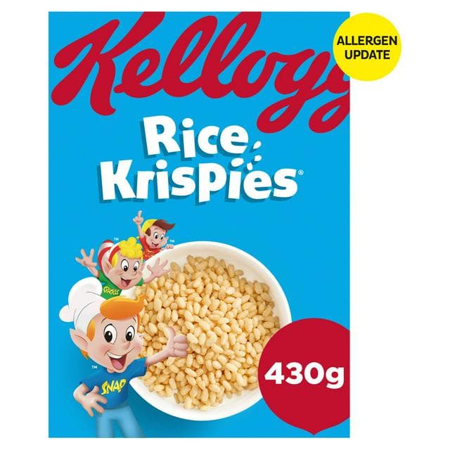 Kellogg's Rice Krispies Breakfast Cereal 430g - gallery image 1