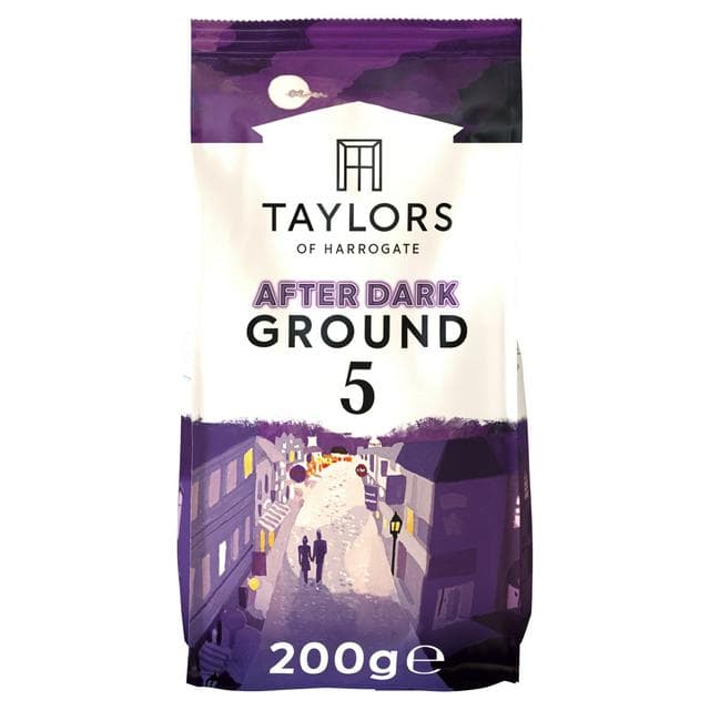 Taylors of Harrogate After Dark Roast Ground Coffee 200g - gallery image 1