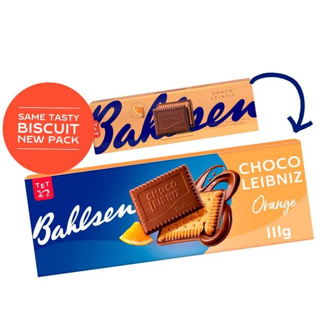 Bahlsen Choco Leibniz Orange 111g - gallery image 2
