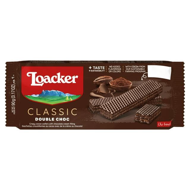 Loacker Classic Double Choc 90g - gallery image 1
