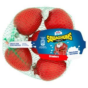 Munch Bunch Squashums Yogurt Strawberry 5x60g