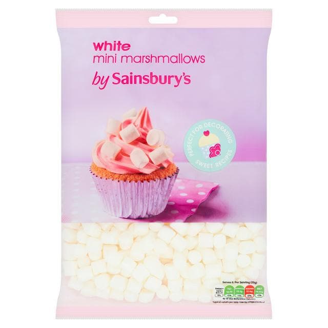 Sainsbury's White Mini Mallows 150g - gallery image 1