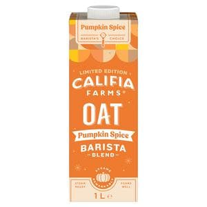 Califia Farms 1L Oat Pumpkin Spice Barista Blend, Limited Edition