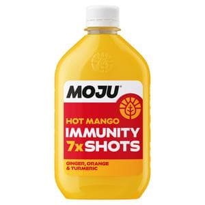 MOJU Hot Mango Immunity Dosing Bottle Shots x7 420ml