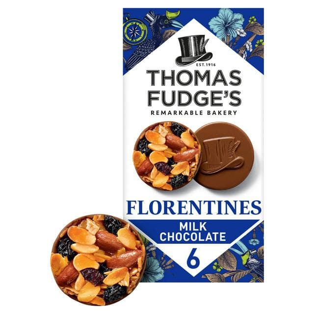 Thomas Fudge's 6 Milk Chocolate Florentines - gallery image 1