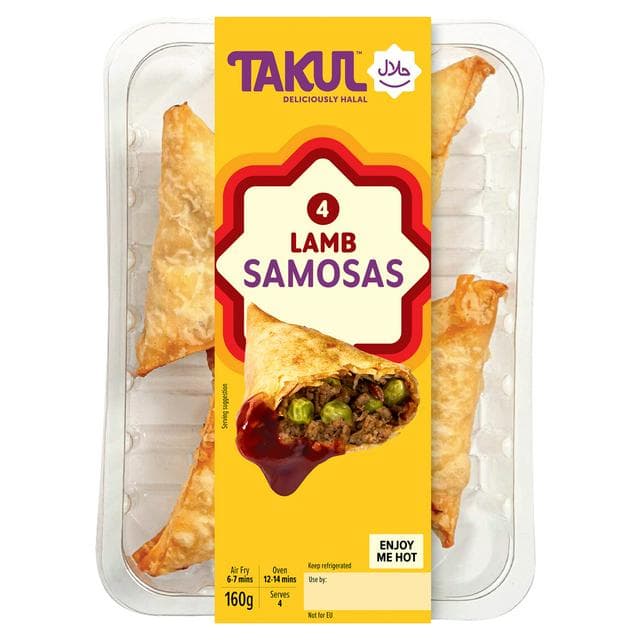 Takul Halal Kitchen 4 Lamb Samosas - gallery image 1
