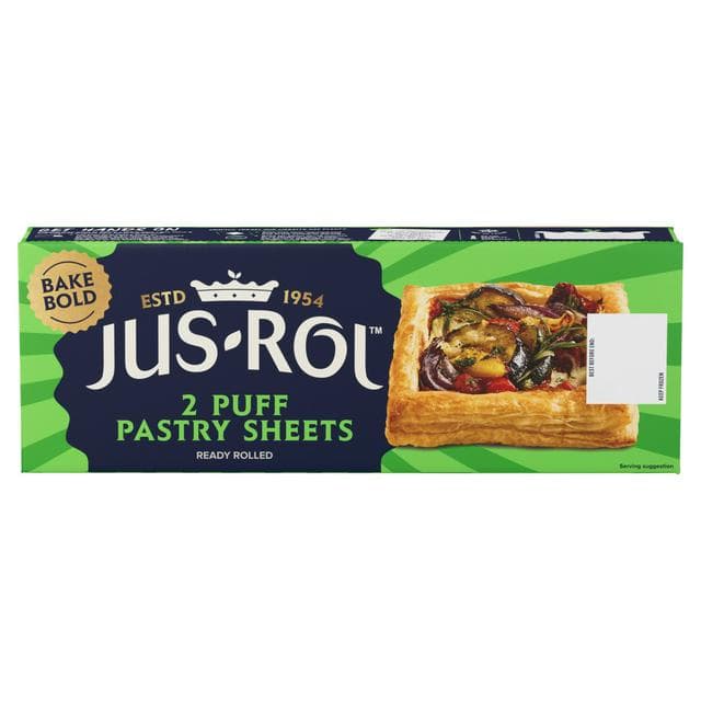 Jus-Rol Ready Rolled Puff Pastry Sheets 2x320g - gallery image 1