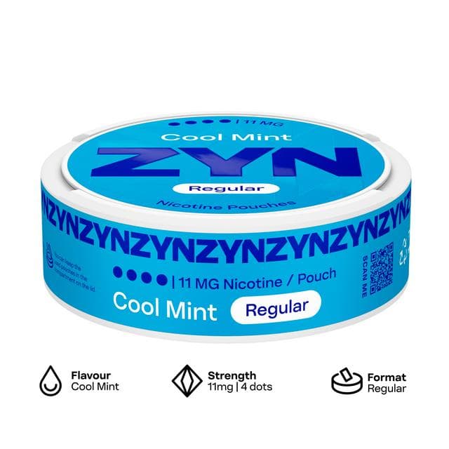 ZYN Nicotine Pouch Cool Mint 11mg - gallery image 2